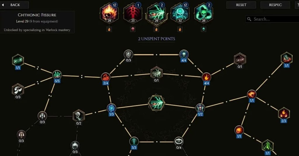 Last Epoch лучшие билды Чернокнижника