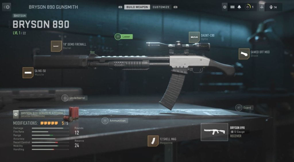 Call of Duty: Modern Warfare II кастомизация оружия