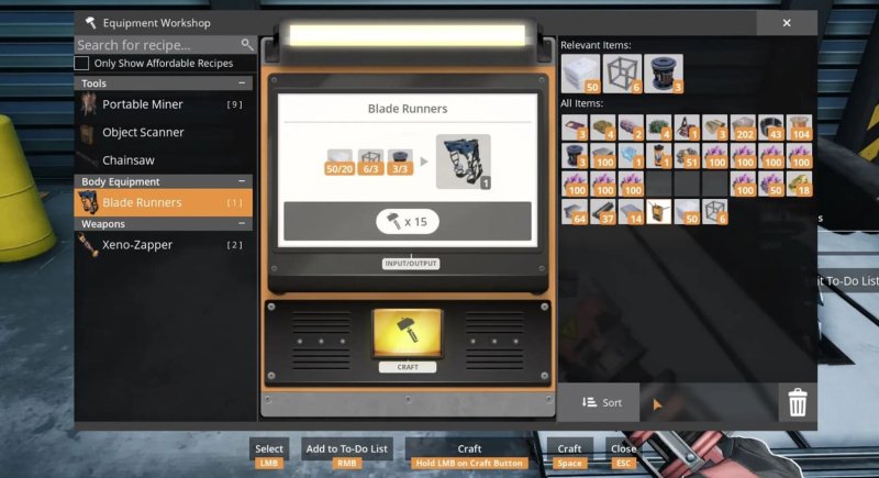 Satisfactory Blade Runners