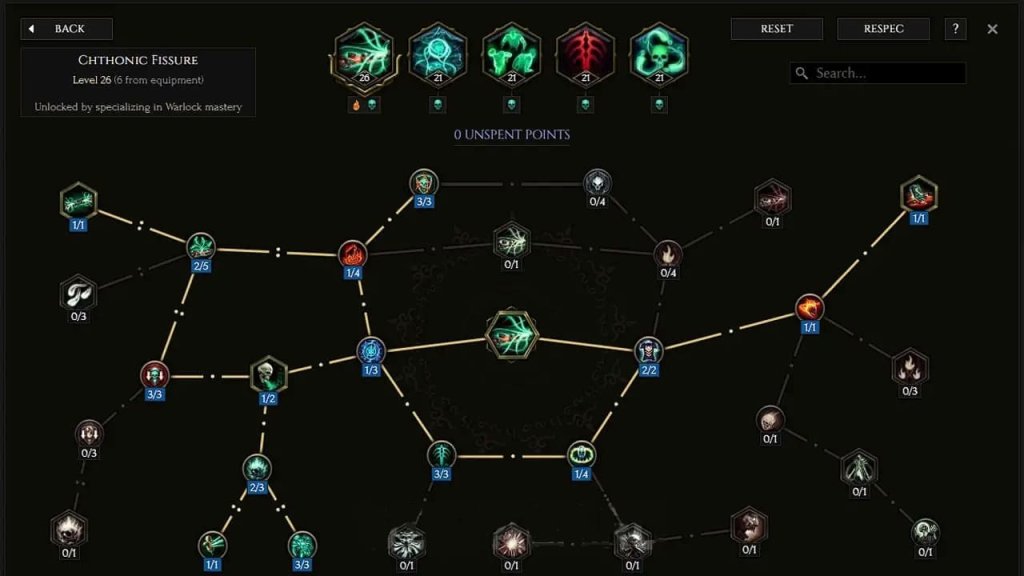 Last Epoch лучшие билды Чернокнижника