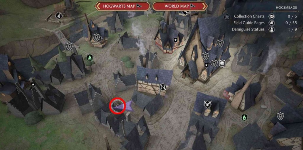 Hogwarts Legacy все статуэтки демимасок