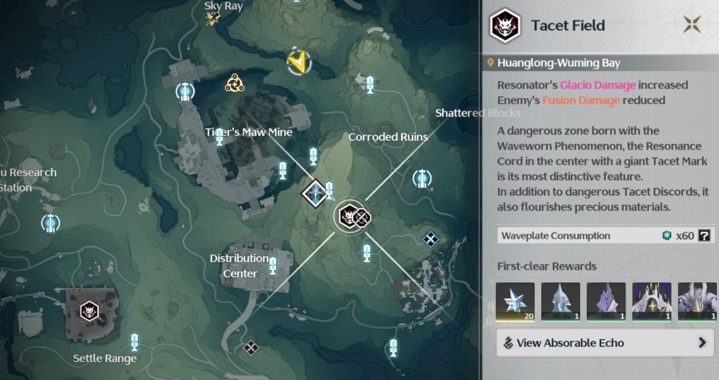 Wuthering Waves Tacet Field