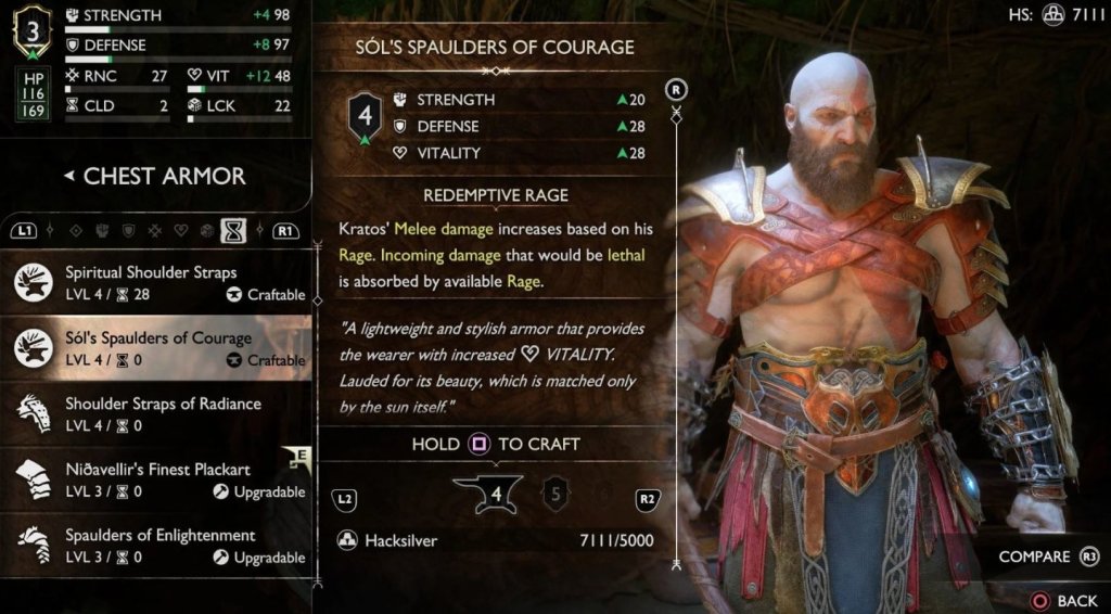 God of War: Ragnarok лучшие билды