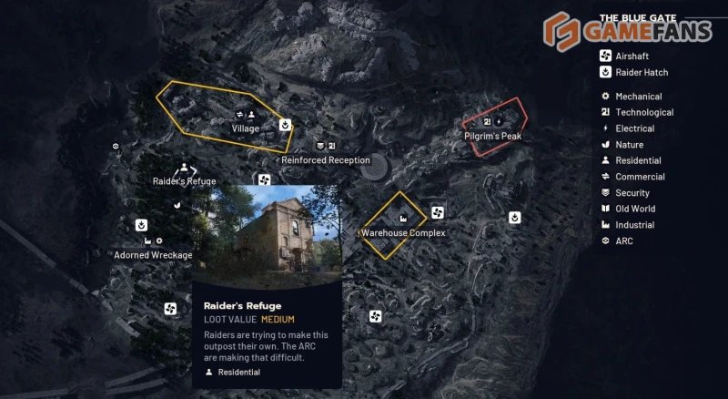 Грибы в ARC Raiders