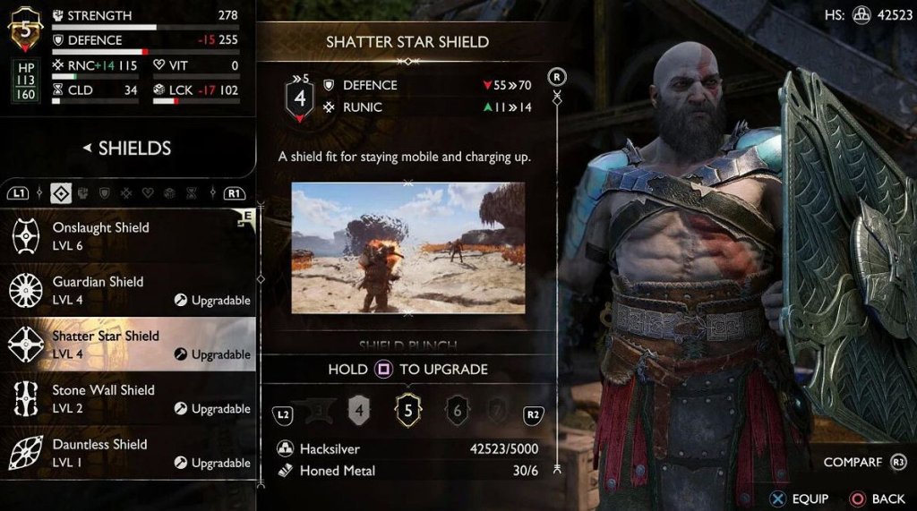 God of War: Ragnarok лучшие щиты