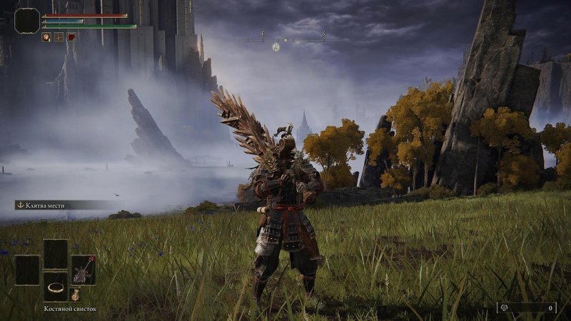 Как взять оружие в две руки в Elden Ring 6