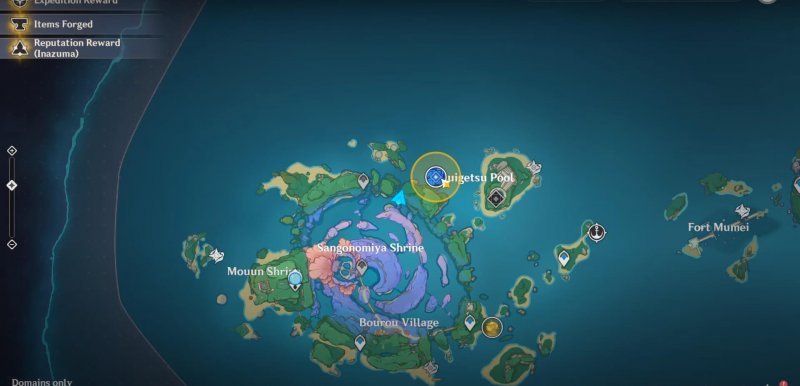 Genshin Impact где найти гидро гипостазис