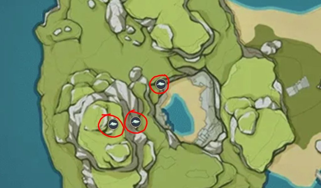 Genshin Impact где найти раковины грез 1