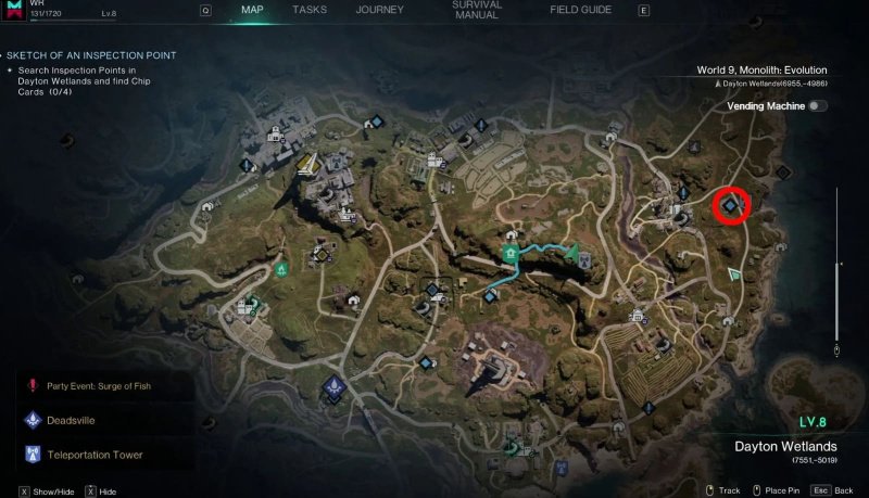 Once Human Набросок точки осмотра