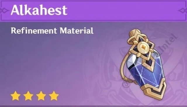 Genshin Impact алкагест 1