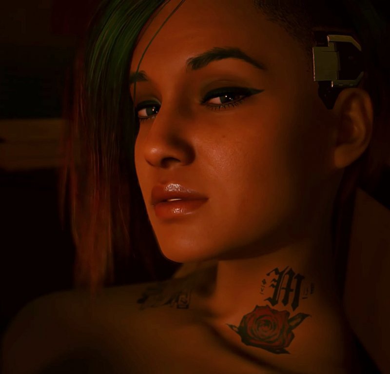 Cyberpunk 2077 роман с Джуди