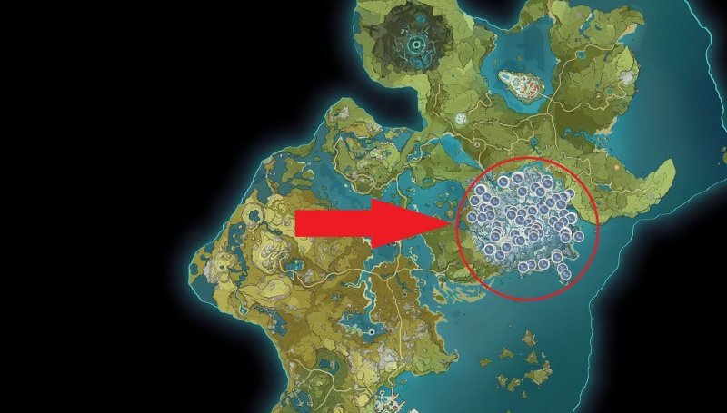 Genshin Impact руда звездного серебра 1