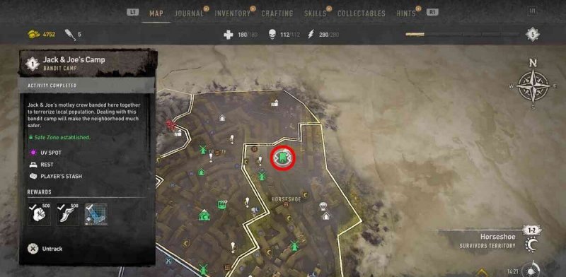 Все лагеря бандитов в Dying Light 2 1