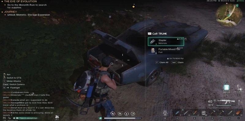 Once Human Мотоцикл