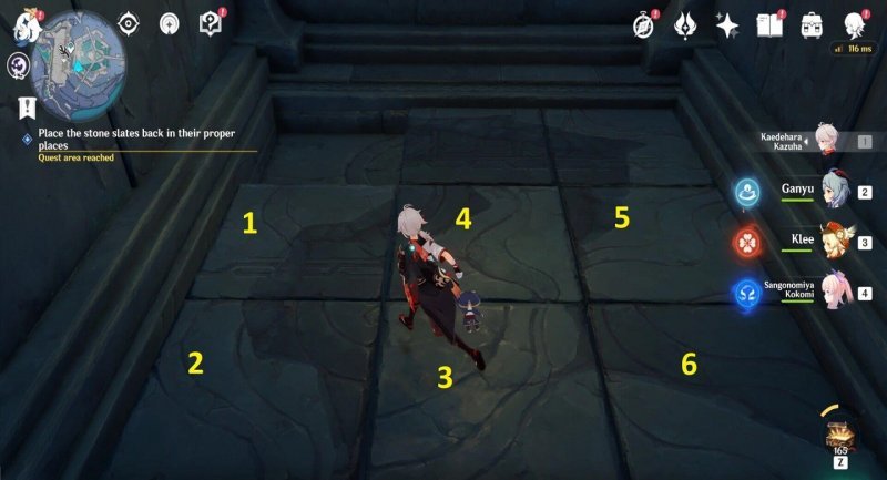 Genshin Impact головоломка букоку 11