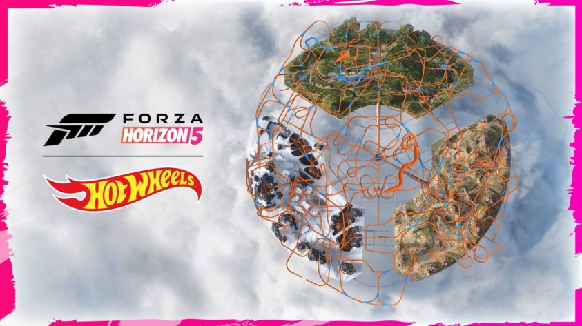 Forza Horizon 5 карта Hot Wheels