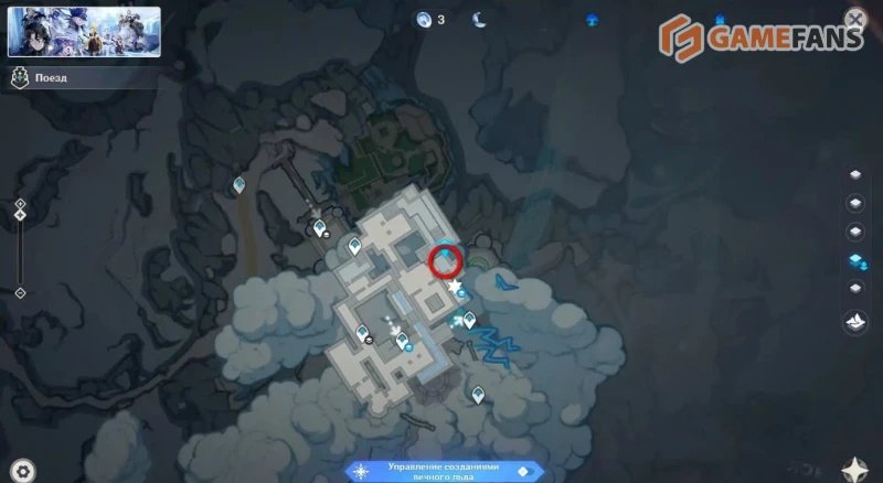 Все Криокулы на Морозном пике в Genshin Impact