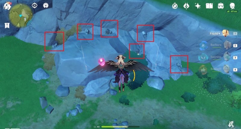 Обломки белого железа в Genshin Impact 33