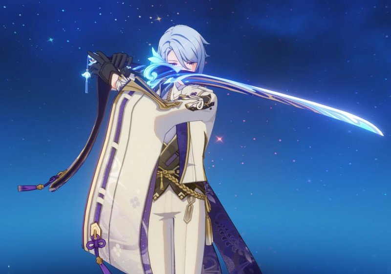 Genshin Impact гайд на Аято Камисато 4