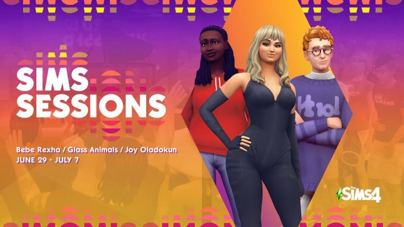 The SIMS 4 sims sessions музыкальный фестиваль 1
