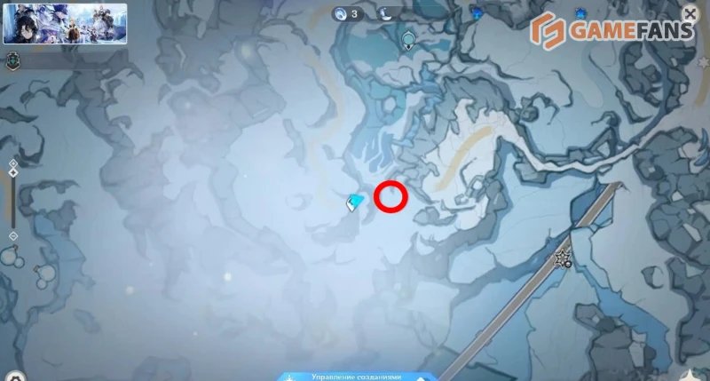 Все Криокулы на Морозном пике в Genshin Impact