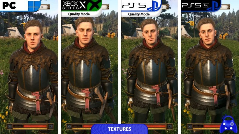 Kingdom Come: Deliverance 2 сравнение графики