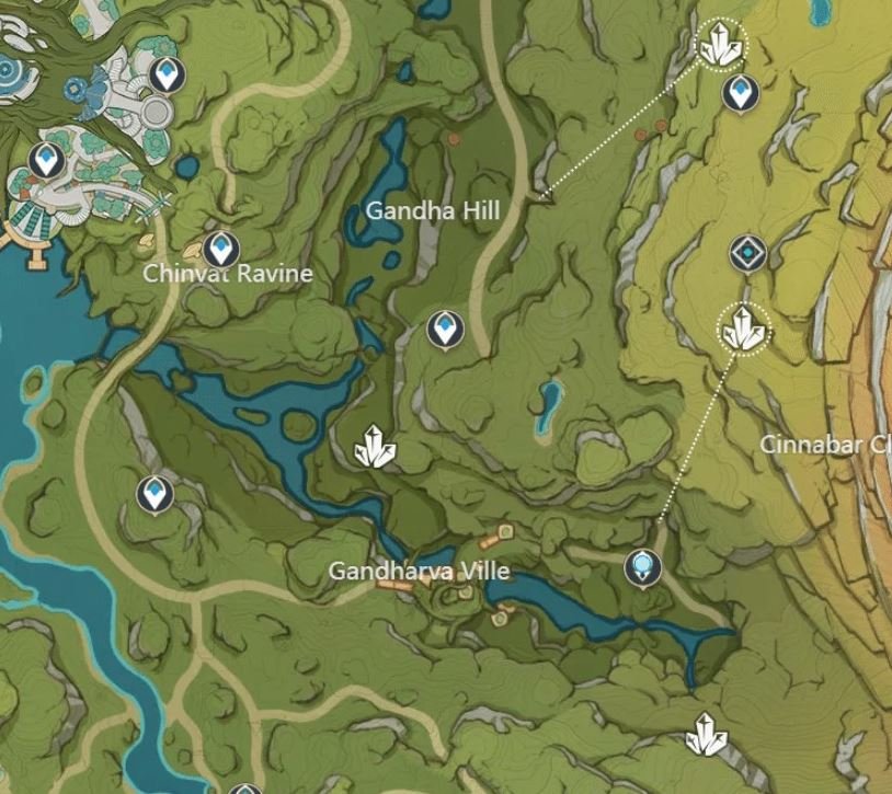 Genshin Impact магические кристаллические обломки