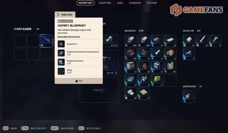 Чертежи в ARC Raiders