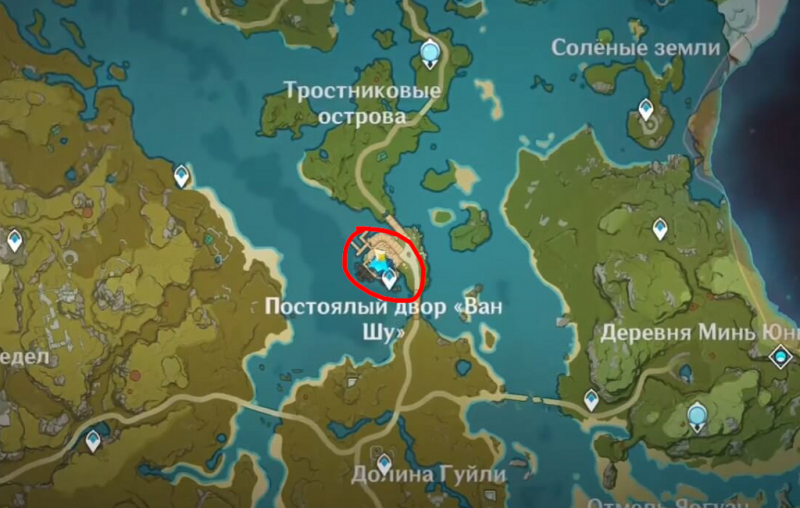 Genshin Impact где найти шелковицу 5