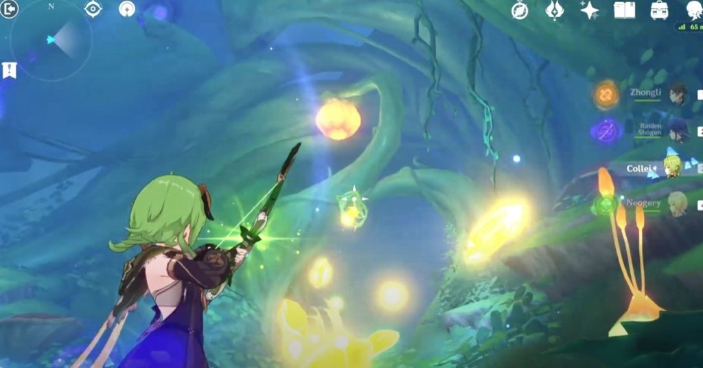 Genshin Impact Координаты солнца и дождя прохождение