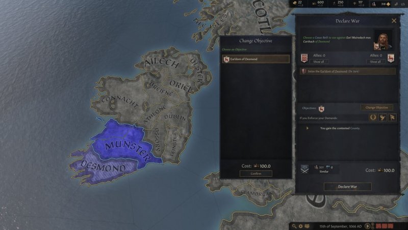 Crusader Kings 3 как объявить войну