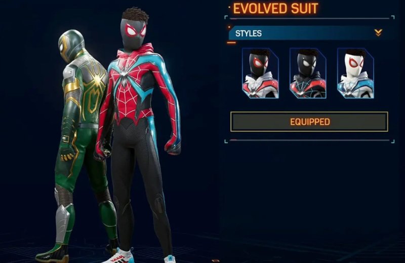 Spider-Man 2 все костюмы Человека-паука