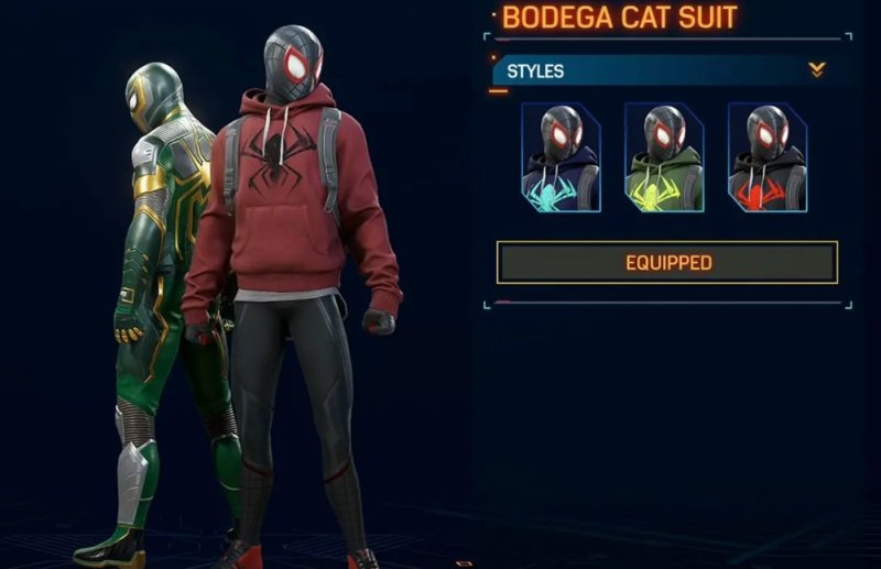 Spider-Man 2 все костюмы Человека-паука