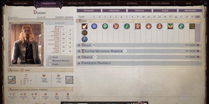 Pathfinder: Wrath of the Righteous гайд на дейрана 3