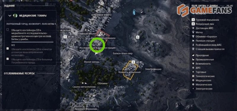 Медицинские товары ARC Raiders