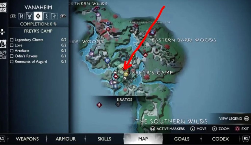 God of War: Ragnarok как получить Потерянную броню Лунды