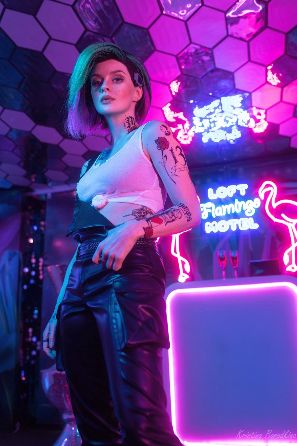 Cyberpunk 2077 косплей