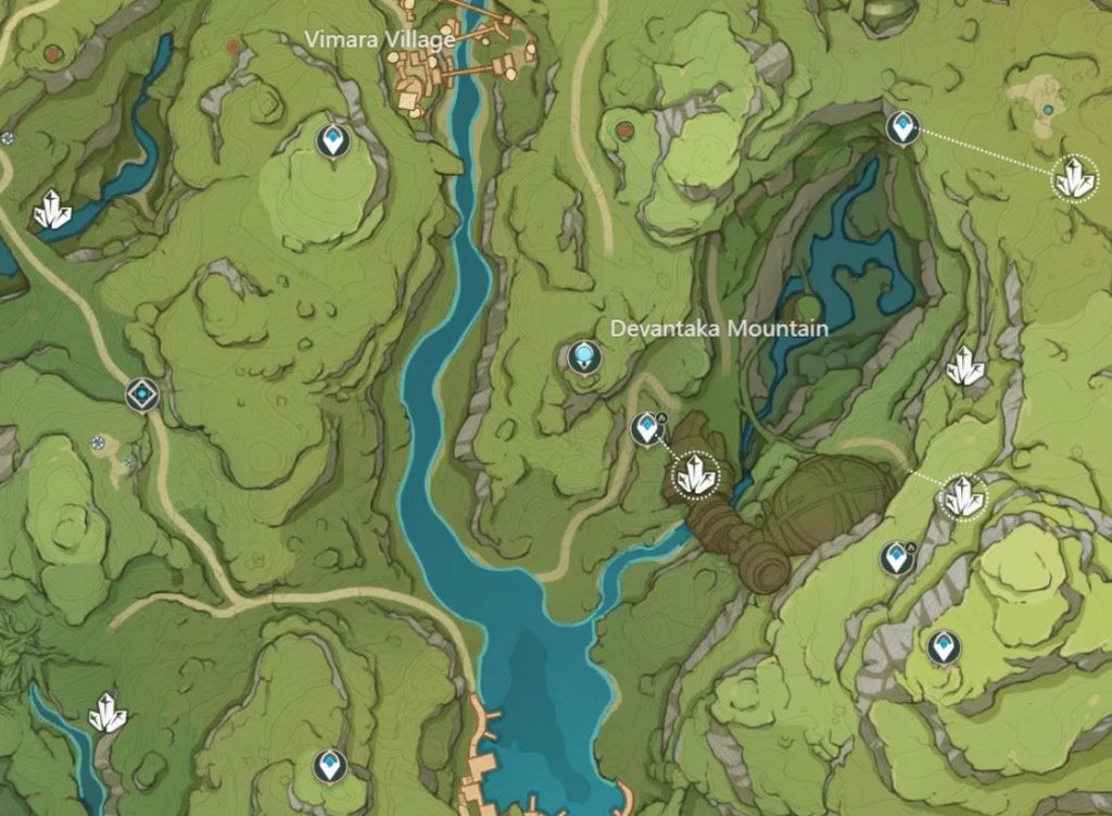 Genshin Impact магические кристаллические обломки