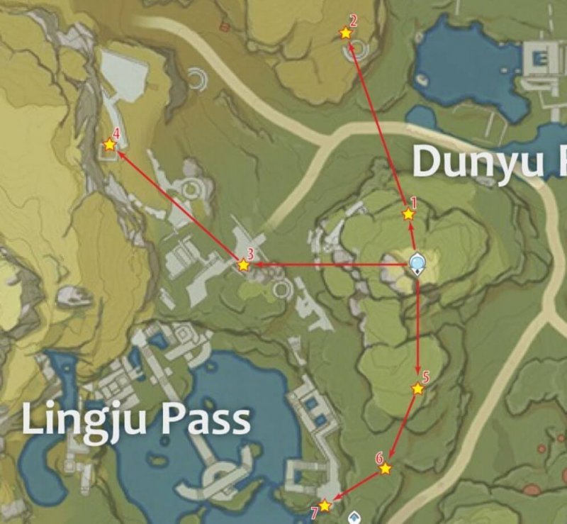 Genshin Impact где найти кор ляпис 12