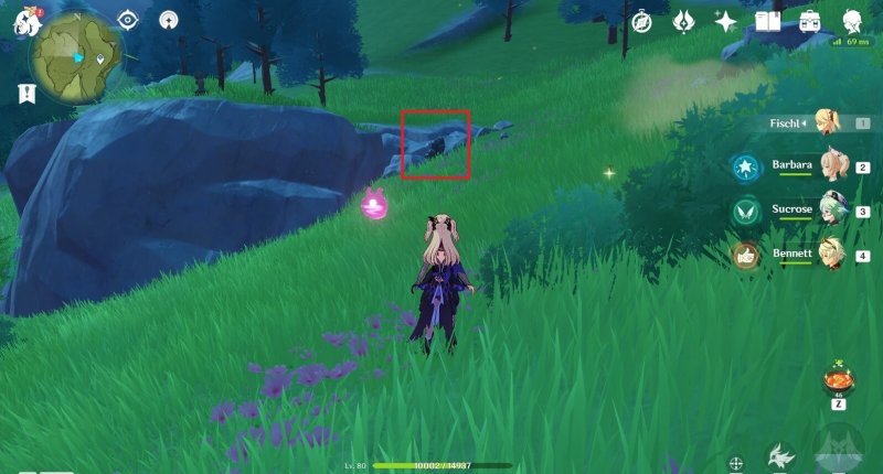 Обломки белого железа в Genshin Impact 34