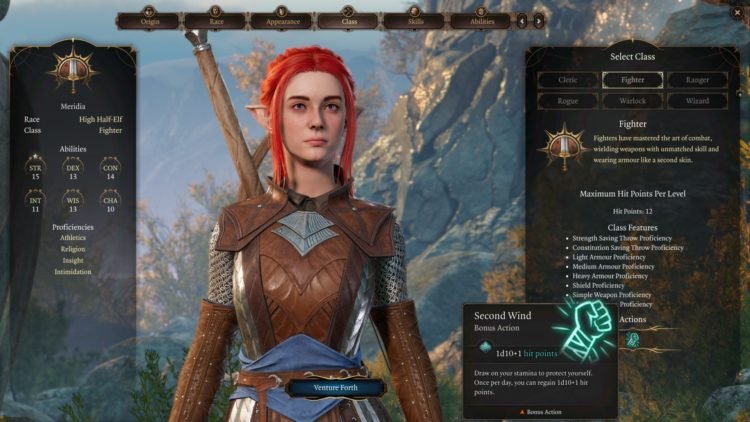 Baldur's Gate 3 воин