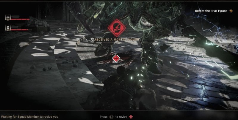 Warhammer 40,000: Space Marine 2 смертельное ранение