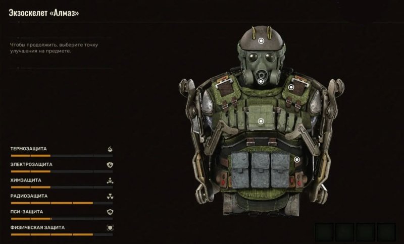 STALKER 2 экзоскелеты и чертежи