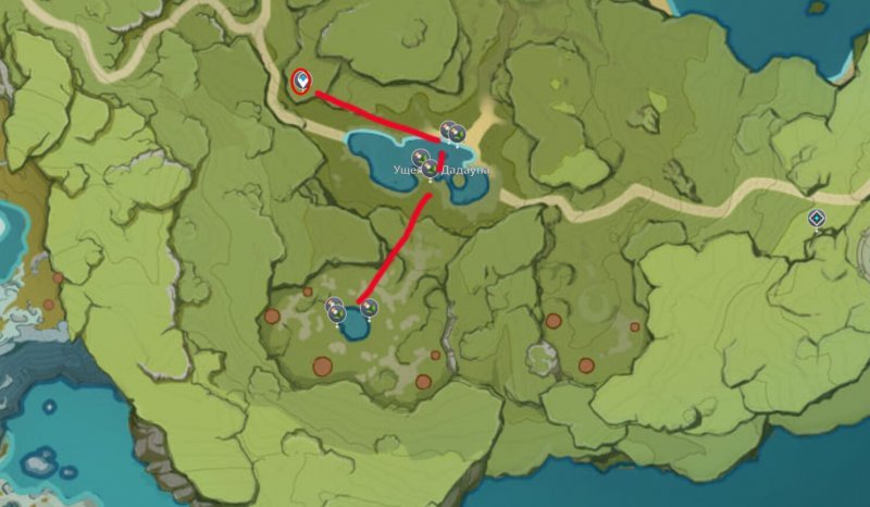 Genshin Impact где найти лилию калла 3