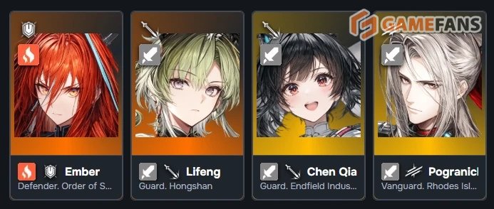 Гайд по прокачке Эмбер в Arknights Endfield