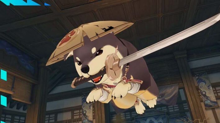 Дело Бантан Санго: Пес-воин в Genshin Impact 3