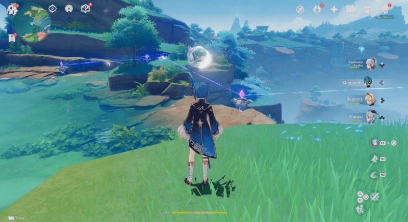 Genshin Impact как решить головоломки с релейными камнями на Ватацуми 10