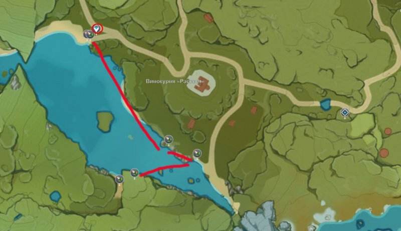 Genshin Impact где найти лилию калла 4