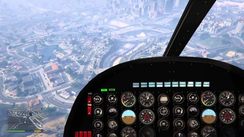 Как управлять вертолетом в ГТА 5