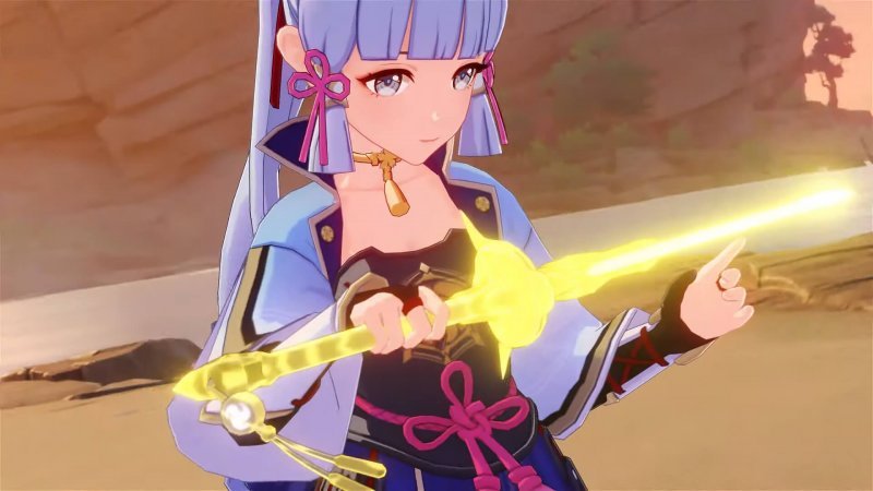 Genshin Impact билды на аяку